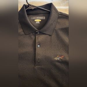 Greg Norman - Play Dry collared golf shirt -